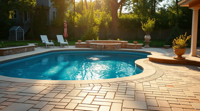 Cambridge Paver Pool Patios: Transform Your Backyard