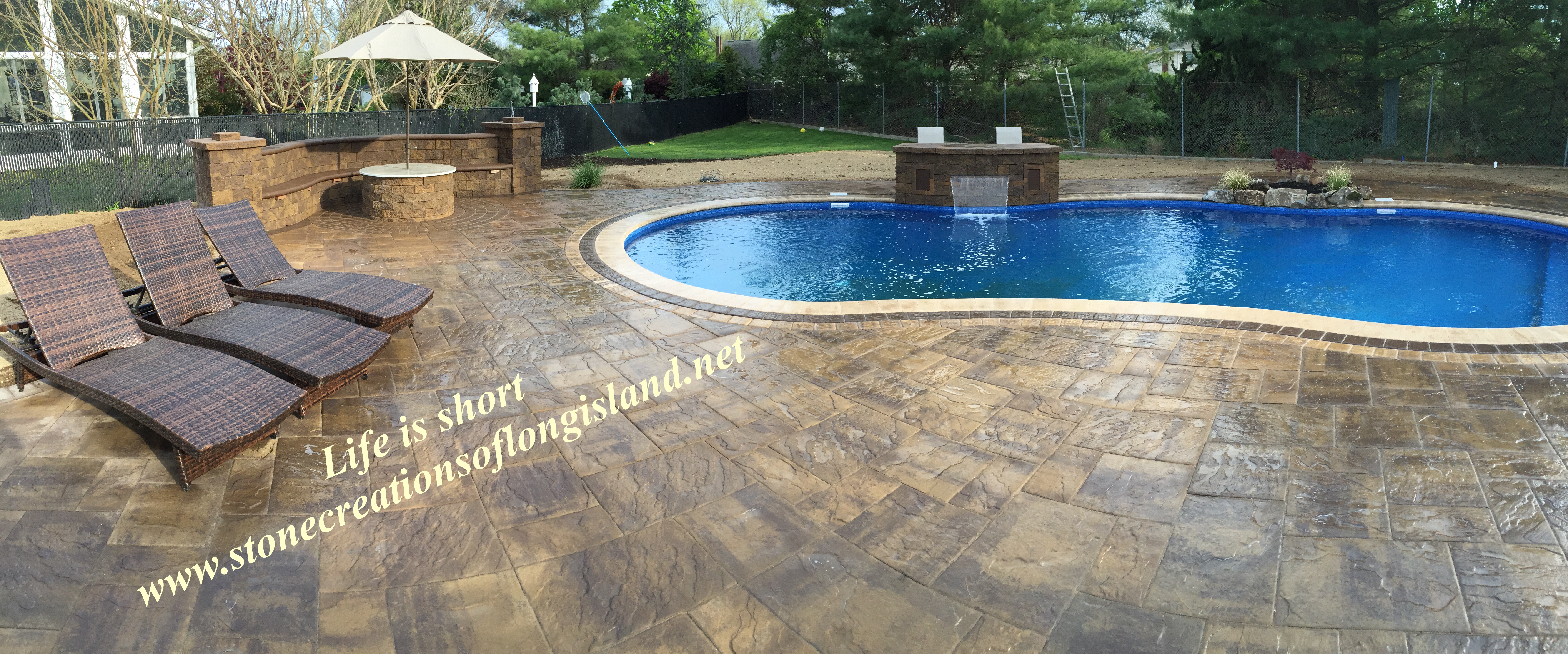 Pool Patio Contractors - Stone Creations of Long Island