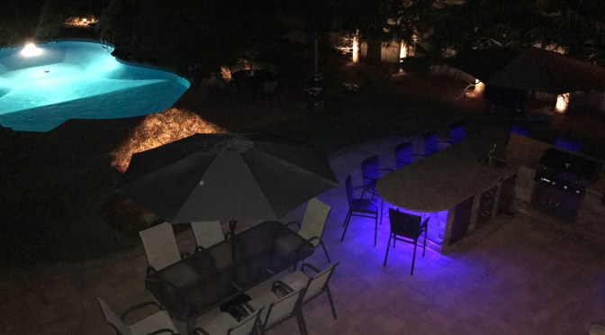 Outdoor Patio with Kitchen Island | Landscaping | Landscape Lighting| West Islip, NY 11795