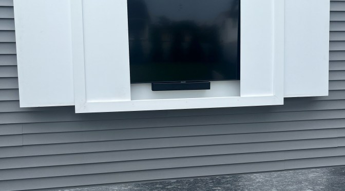 Outdoor Weatherproof TV Enclosure – Suffolk County Outdoor Living Contractors
