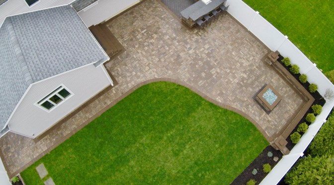 Cambridge Outdoor Living Paver Patio with Outdoor Kitchen, Massapequa, NY 11758